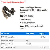 Senzor kisika nizvodno - kompatibilan sa - Hyundai Elantra 2015