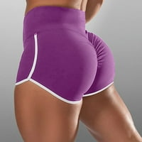 Yubatuo kratke hlače za žene Osnovni klizni bicikl kratke hlače Kompresija Workout Hortging yoga kratke