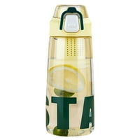 FAL Slatka izgled boca vode sa sklopivom ručicom - 620ml, ugrađeni odvojivi odjeljak za čaj, filter,
