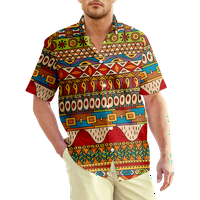 Košulja etničkog stila Ljeto Muška havajska majica s kratkim rukavima