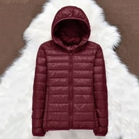 Caicj ženski kaputi i jakne Teddy Shearling sloj za žene otvorene prednje rever, midi kaput, m