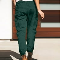 Dqueduo teretni hlače Moda plus veličina lagane brzine suhe vučne pantalone casual labave čvrste elastične