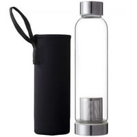Ciaoed piting boce stakleni aparat za čaj stilski prijenosni stakleni boca za boce za vodu za putnicu