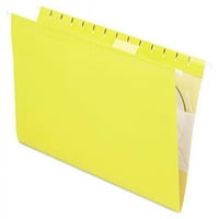 Ojačane viseće datoteke mape - Kraft- Legal- Yellow- 25 kutija