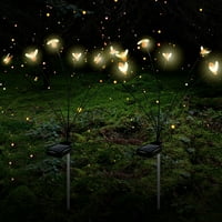 SOLAR BEE String Light IP Vodootporan LED pčelat sa bajkom Starburst Swayeng Light LED-ovi Firefly Lawn