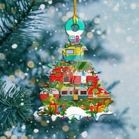 Božićni dekor božićni ukrasi Viseći ukras Poklon Personalizirana porodica