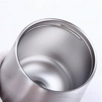 Thermos šalica od nehrđajućeg čelika sa sippnim djecom Dvostruki zidni vakuum izolirani Tumbler Oz BPA