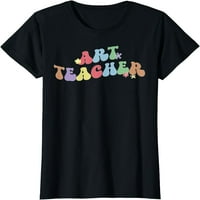 Art učitelj Groovy Učite majica