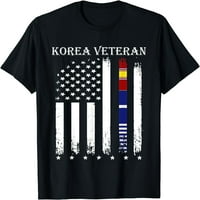 Korejska veteranska zastava Majica Korejski ratni vet majice Pokloni
