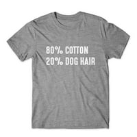 % Pamuk 20% majica za kosu pasa pamučna premium tie