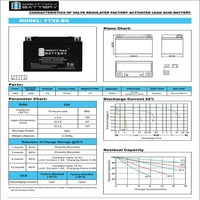 YTX9-BS 12V 8AH Zamjena za Honda N Deep Cicle BTTY - Pack