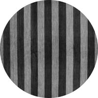 Ahgly Company u zatvorenom okruglom orijentalnoj sivi modernim prostirkama, 8 'kruga