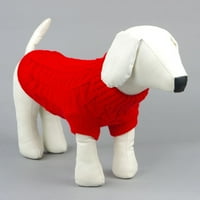 Slatka mala kućna ljubimca pletiva za pse na otvorenom toplom štene kapute džemper za odjeću Jumper