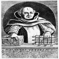 Johann Tetzel. Ngerman Dominikanski Monk. Bakreni graviranje, 1750. Poster Print by