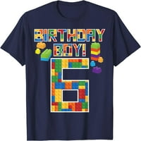 Slatki šet rođendan Godine stari blok Građevinski dječački majica
