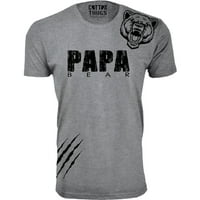Muška majica Papa Bear Scratch
