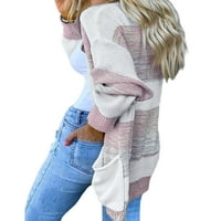 Avamo zimski lagani džemperi Cardigan za žene Ležerne prilike Termička pletena odjeća dugi rukav džepovi