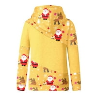 Bluze za žene jesen i zimski kapuljač s kapuljačom dugih rukava kornjačacke casual modne nove ponude