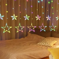 Svjetla zavjesa, zvijezde LED svjetla za zavjese Svjetla za spavaću sobu sa režimima rasvjete, vodootporni