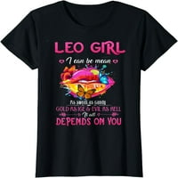 Leo girl usne srpanj avgust kraljica cool rođendan zodijaka ženska majica
