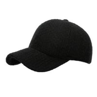 Wofedyo kape za muškarce Modne žene Muškarci Sport Solid Boja Držite toplo pletenje Zimska plaža Baseball Cap Hop Hat Hat Baseball Capblack