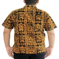 Bay Muška hipi Beach Hawaiian prednja džepa majica Buttercup