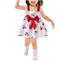 Vivianyo HD Vrijeme i Tru Djevojke haljine klirence dječje djece djevojčice ljeto slatko cvjetni ispis