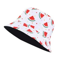 Baycosin Unise Print Dvostruko bočni habanje Reverzibilni kašika Hat Trendy Pamuk Twill Canvas Pecanje