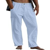 Uerlsty muške ljetne pamučne pantalone Ljeto Ležerne prilike bahatove bahata