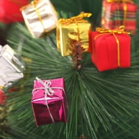 Božićno dekor mini božićnih ukrasa za pjenu Bojnik Bo sjajni metalni minijaturni paket ukrasi za Xmas