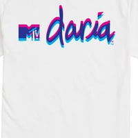 Daria -3d Daria logo - Muška grafička majica kratkih rukava