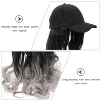 Ženska petica šešira jednodijelna duga kovrdžava petika za kosu za kosu wig wig wig wig