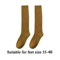 Riforla Želje da drže topla čarapa visoka pamučne čarape za koljeno i jedna veličina