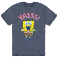 Skrektante SpongeBob - Yassss Spongebob - Muška grafička majica kratkih rukava