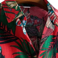 Muške ljetne majice Revel Solid Color Dressy kratki rukav plus veličina modnih poklona Ties za dječake