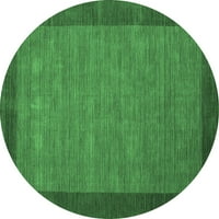 Ahgly Company u zatvorenom okruglom sažetkom Smaragdno zelene suvremene prostirke, 8 '
