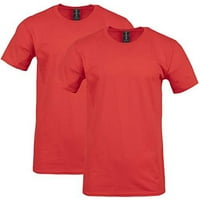 Gildan Muška pamučna majica, stil G64000, srednje vapno-crveno