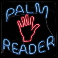 Gemmy Light Up Palm Reader znak Dekoracija teme, jedna veličina