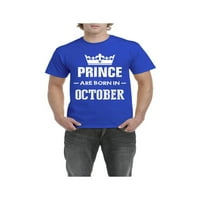 - Muška majica kratki rukav - rođendanski poklon Prince rođen je u oktobru