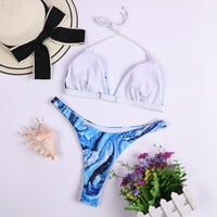 Hesxuno kupaći kostimi za žene bikini žene seksi moda dvodijelni bikini ispis kupaći kostimi kupaći