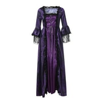 Žene renesanse Vintage haljina Ball Goh Gothic Srednjovjekovni kostim maxi haljine plus veličina Halloween