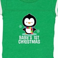 Inktastični babys prvi božićni pingvin poklon dječak dječaka ili dječje djece