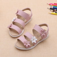 STAMENS Ljetna plaža Djevojka Djevojka Ravne sandale Strappy Cvijeće Dječje cipele za djecu