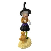 Fdelink Witch lutka ukrasi za smole šarmantne ukrase ukrasa lutke, ukras ornament