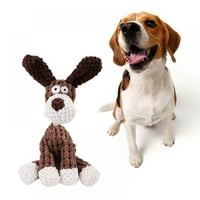 Igračke za pse, simpatični punjeni igrački u obliku kupa za životinje Mekani corduroy pas škripane igračke