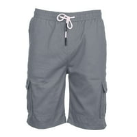 Muške kratke hlače Plus veličina Veliki i visoki teretni kratke hlače Multi-džepovi opuštene ljetne