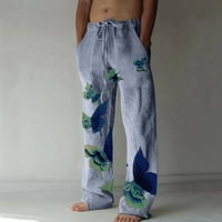 JMntiy muški duksevi modni casual sportske ljetne čvrste labave kratke džepne hlače Activewear