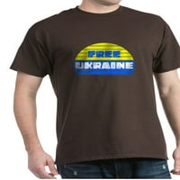 Cafepress - Besplatna majica za muške vrijednosti Ukrajine - pamučna majica