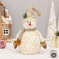Božićni snjegovinski figurini ukrasi bajki bašta ukras za kuću za lutke Božićna zabava favorizira poklone