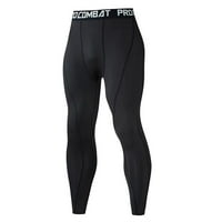 Muški kompresijski osnovni sloj Sportske hlače Namirnica Držite čvrsto trčanje Z0T2